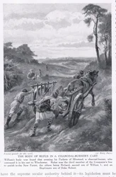 The Body of Rufus in a Charcoal Burner
